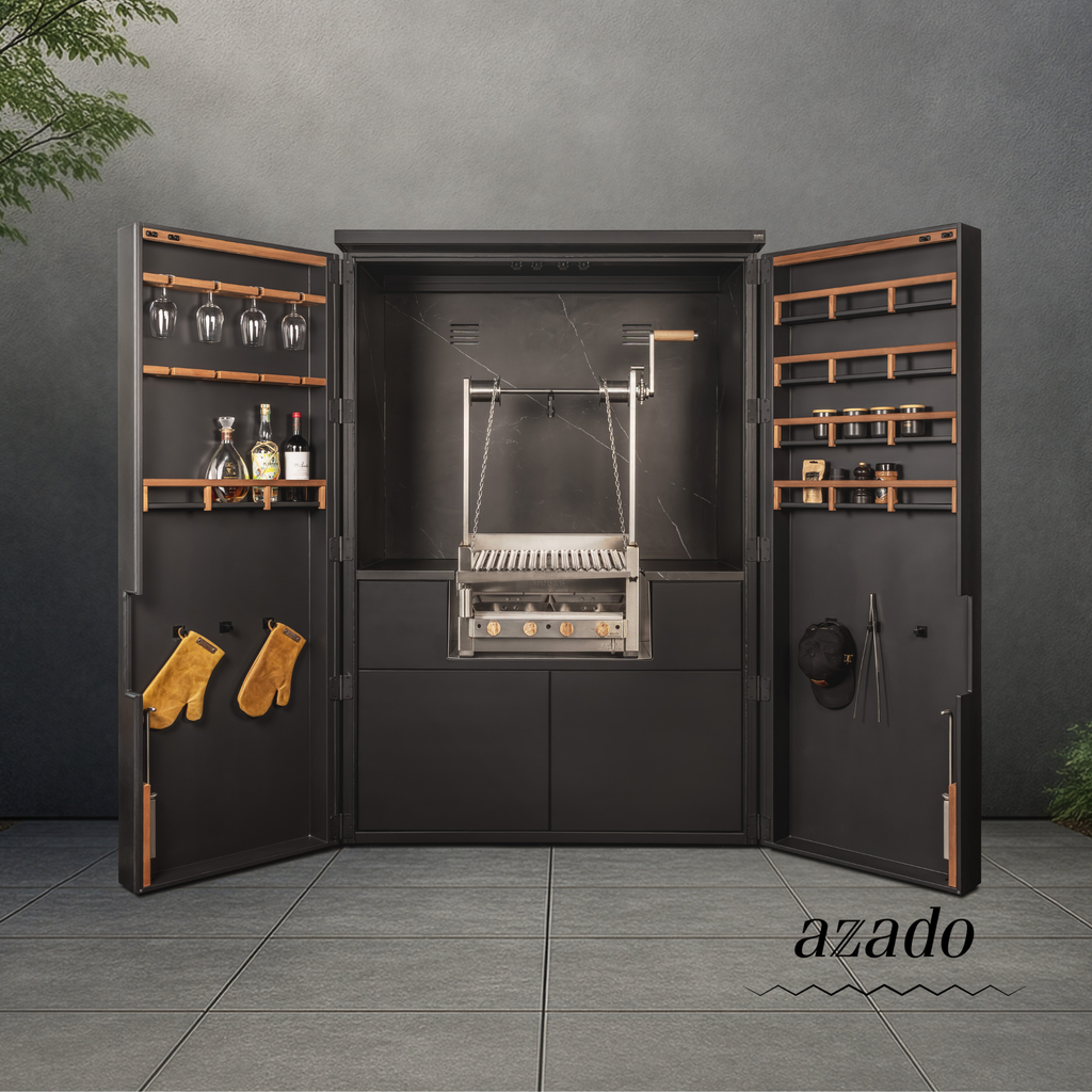 Aussenküche "la Maleta" mit el Maestro 60x40cm azado Grill